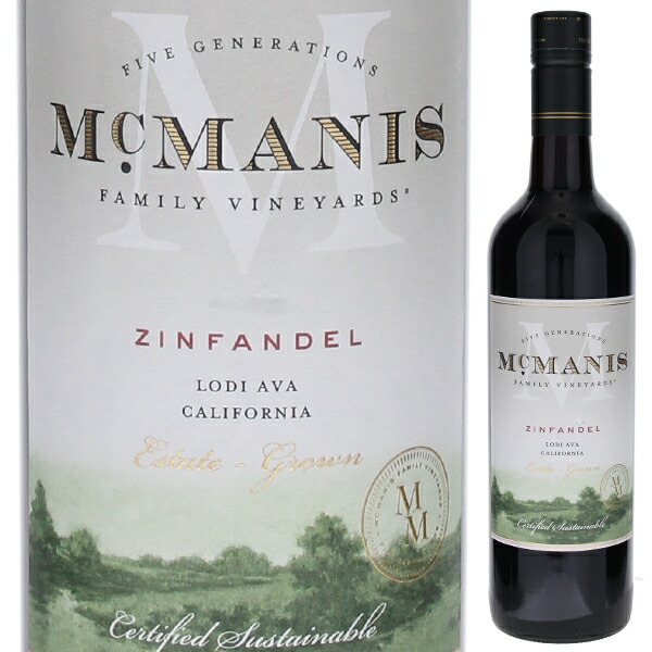 ジンファンデル ロダイ 2023 マックマニス ファミリー ヴィンヤーズ 750ml  [赤] スクリューキャップ