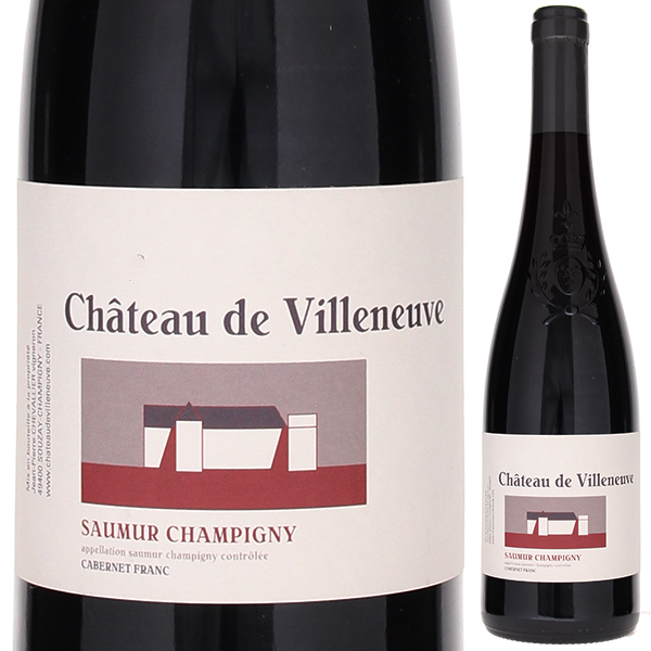 ソーミュール シャンピニー シャトー ド ヴィルヌーヴ 2021 シャトー ド ヴィルヌーヴ 750ml  [赤]