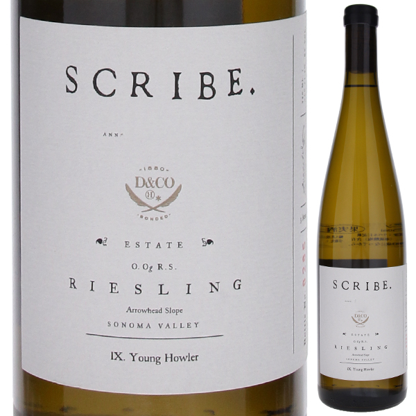 エステート リースリング ソノマ ヴァレー 2023 スクライブ 750ml  [白]