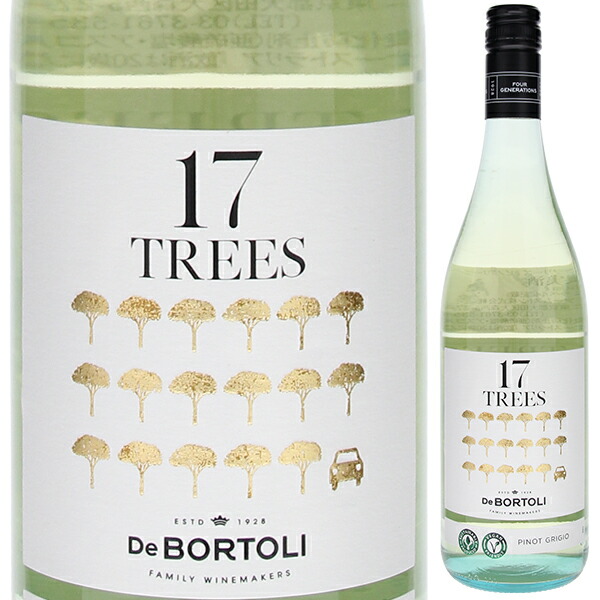 セブンティーン ツリーズ ピノ グリージオ 2022 デ ボルトリ 750ml  [白]