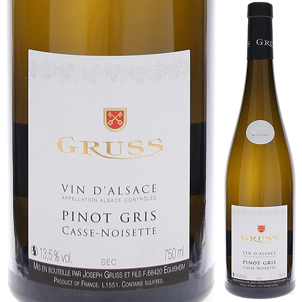 ピノ グリ カス ノワゼット 2021 ジョセフ グリュス エ フィス 750ml  [白]