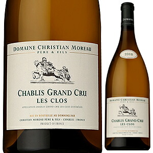 シャブリ グラン クリュ レ クロ 2022 ドメーヌ クリスチャン モロー 1500ml  [白] [マグナム・大容量]