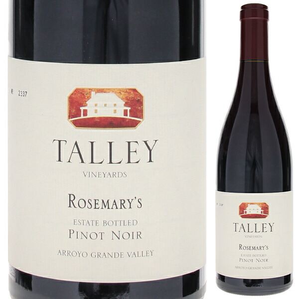 ピノ ノワール ローズマリー ヴィンヤード アロヨ グランデ ヴァレー 2018 タリー 750ml  [赤]