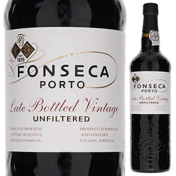 レイト ボトルド ヴィンテージ ポート ノンフィルター 2016 フォンセカ ギマラエンス 750ml  [甘口赤]