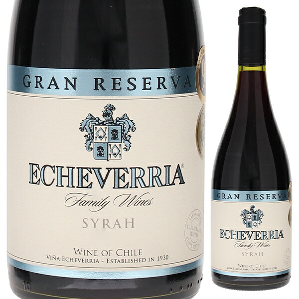 シラー グラン レゼルヴァ 2019 ヴィーニャ エチェヴェリア 750ml  [赤]