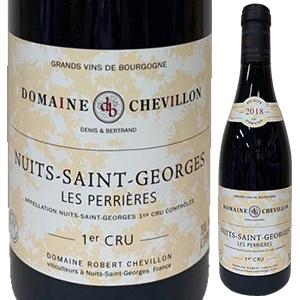 ニュイ サン ジョルジュ プルミエ クリュ レ ペリエール 2018 ロベール シュヴィヨン 750ml  [赤]