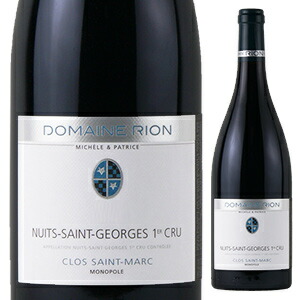 ニュイ サン ジョルジュ プルミエ クリュ クロ サン マルク 2022 パトリス リオン 750ml  [赤]
