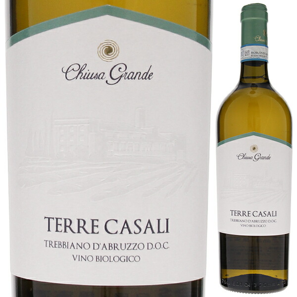 テッレ カサーリ トレッビアーノ ダブルッツォ 2024 キューザ グランデ 750ml  [白]