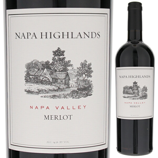 メルロ ナパ ヴァレー 2024 ナパ ハイランズ 750ml  [赤]