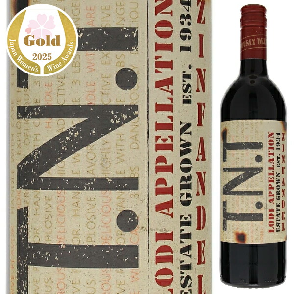 ジンファンデル エステート グロウン ロダイ NV ティー エヌ ティー 750ml  [赤] スクリューキャップ