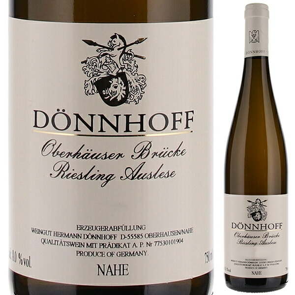 オーバーホイザー ブリュッケ リースリング アウスレーゼ 2003 デンホフ 750ml  [白]
