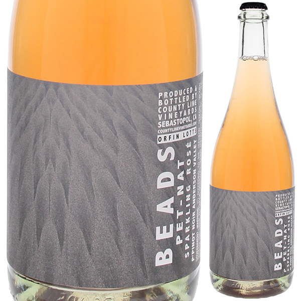 オーフィン ロッツ ビーズ ペット ナット (王冠) 2020 カウンティ ライン ヴィンヤーズ 750ml  [発泡ロゼ]