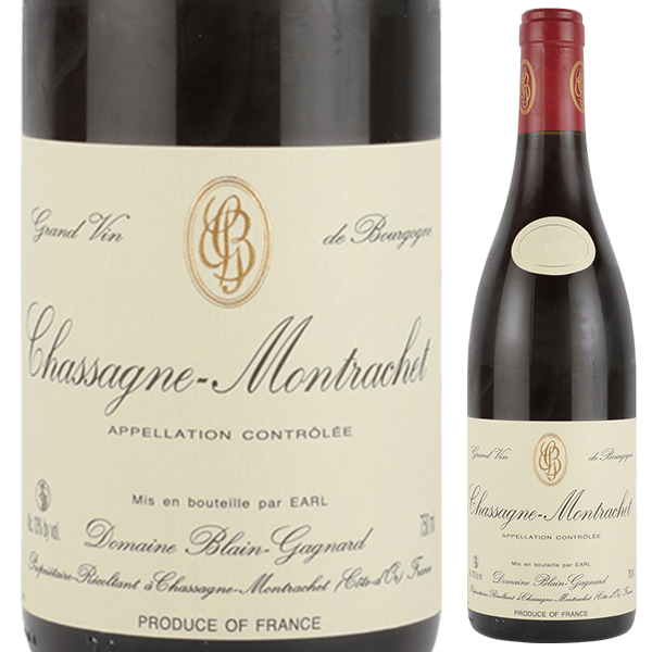 シャサーニュ モンラッシェ ルージュ 2023 ドメーヌ ブラン ガニャール 750ml  [赤]