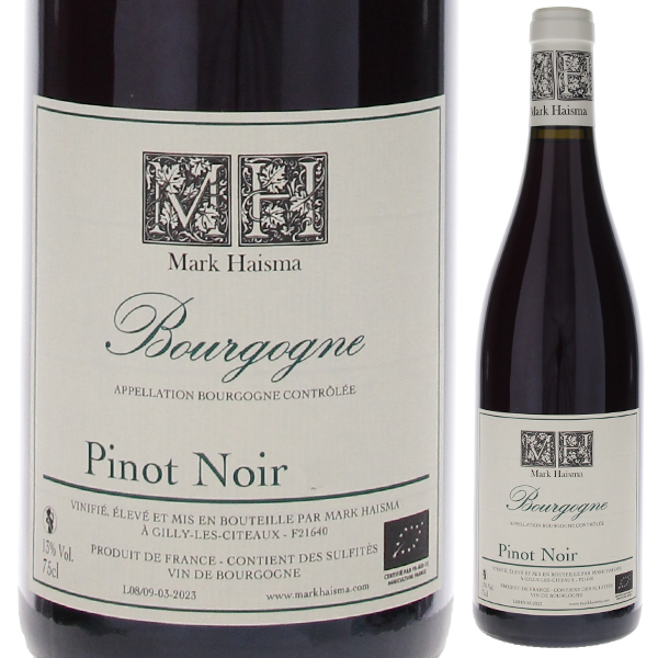 ブルゴーニュ ピノ ノワール 2021 マーク ハイスマ 750ml  [赤]