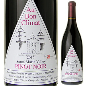 ピノ ノワール ミッションラベル 2023 オー ボン クリマ ワイナリー 750ml  [赤]