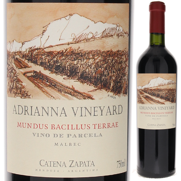 カテナ サパータ アドリアンナ ヴィンヤード ムンデュス バシユス テラエ マルベック 2019 カテナ 750ml  [赤]