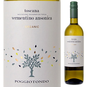 トスカーナ ビアンコ オーガニック 2020 ポッジョトンド 750ml  [白] スクリューキャップ