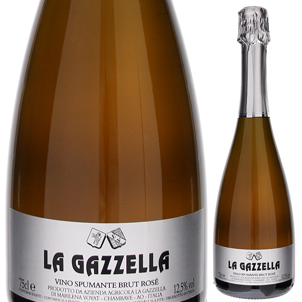 スプマンテ ブリュット ロゼ 2019 ラ ガッゼッラ 750ml  [微発泡ロゼ] 自然派