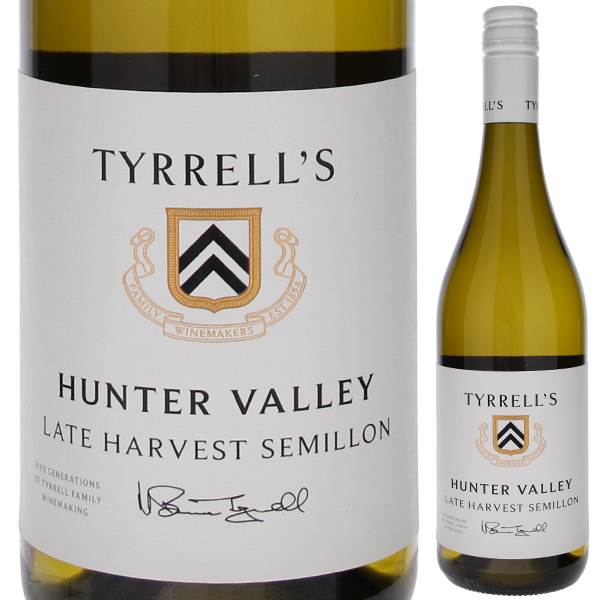 ハンターヴァレー レイト ハーベスト セミヨン 2021 ティレルズ 750ml  [白] スクリューキャップ