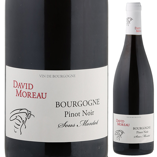 ブルゴーニュ ピノ ノワール スー モント 2022 ダヴィッド モロー 750ml  [赤] 自然派