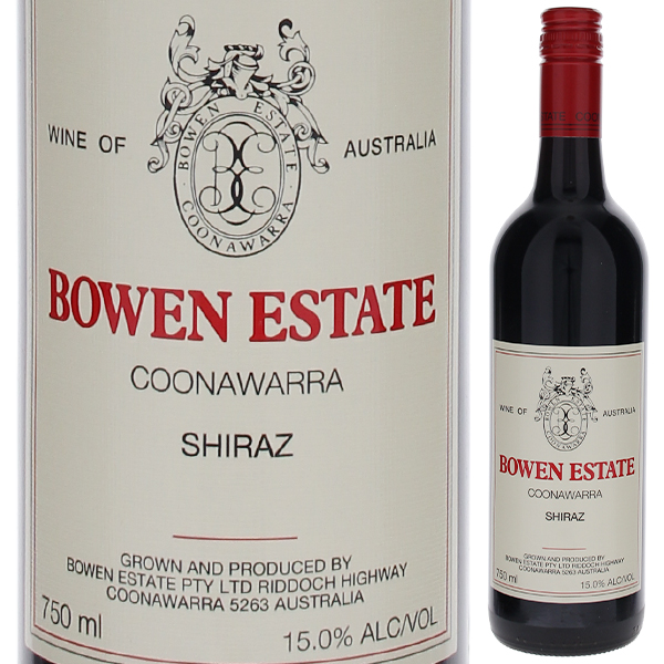 クナワラ シラーズ 2022 ボーエン エステート 750ml  [赤]