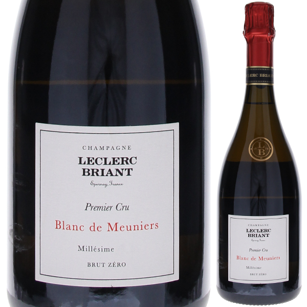 ブラン ド ムニエ プルミエ クリュ 2015 ルクレール ブリアン 750ml  [発泡白] 自然派