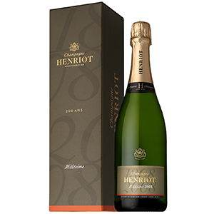 [ギフトボックス入り]ブリュット ミレジメ 2015 アンリオ 750ml  [発泡白]