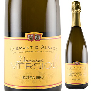 クレマン ダルザス ブラン ド ブラン エクストラ ブリュット 2023 ドメーヌ メルシオル 750ml  [発泡白]