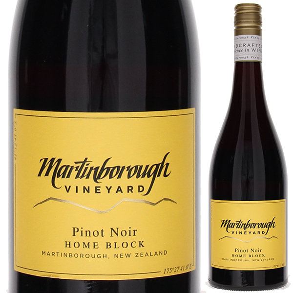 マーティンボロー ホーム ブロック ピノ ノワール 2021 マーティンボロー ヴィンヤード 750ml  [赤]