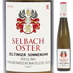 ゼルバッハ・オスター　ツェルティンガー　ゾンネンウーア　ベーレンアウスレーゼ　白　極甘口　2009　375ml(1-H736)(ハーフ) ゼルバッハ オスター ツェルティンガー ゾンネンウーア