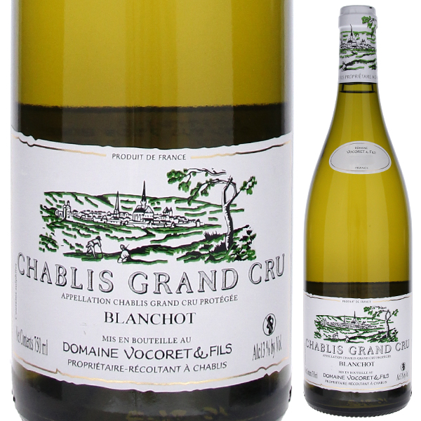 シャブリ グラン クリュ ブランショ 2023 ドメーヌ ヴォコレ エ フィス 750ml  [白]