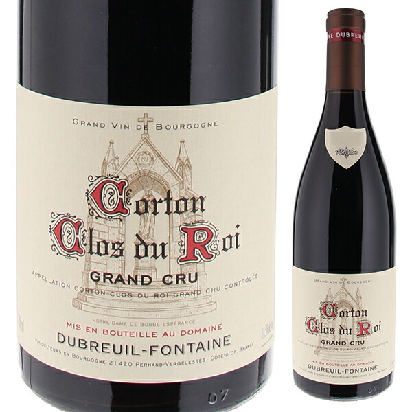 コルトン クロ デュ ロワ グラン クリュ 2022 ドメーヌ デュブルイユ フォンテーヌ 750ml  [赤]