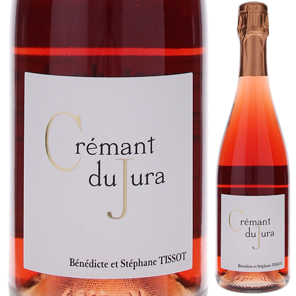 クレマン ロゼ NV ステファン ティソ 750ml  [発泡ロゼ] 自然派