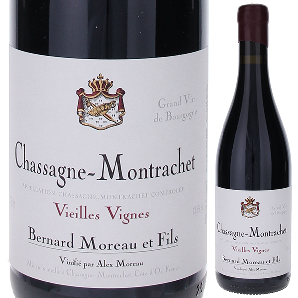 シャサーニュ モンラッシェ ルージュ V.V. 2021 ベルナール モロー 750ml  [赤]