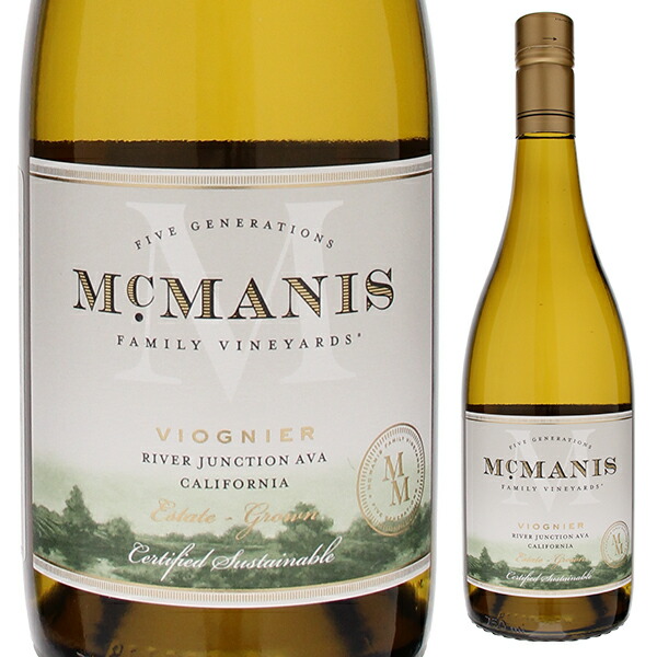 ヴィオニエ 2022 マックマニス ファミリー ヴィンヤーズ 750ml  [白] スクリューキャップ