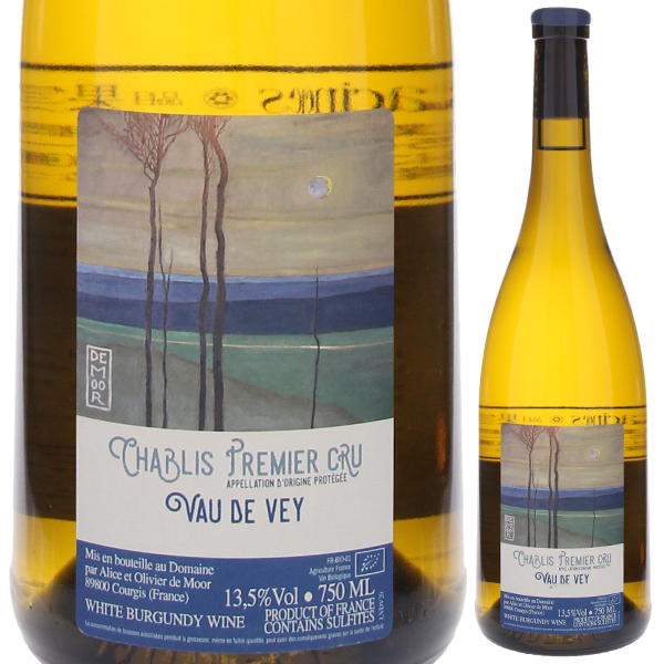 シャブリ プルミエ クリュ ヴォー ド ヴェイ 2022 アリス エ オリヴィエ ド ムール 750ml  [白] 自然派