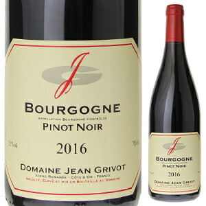 ブルゴーニュ ピノ ノワール 2021 ジャン グリヴォ 750ml  [赤]