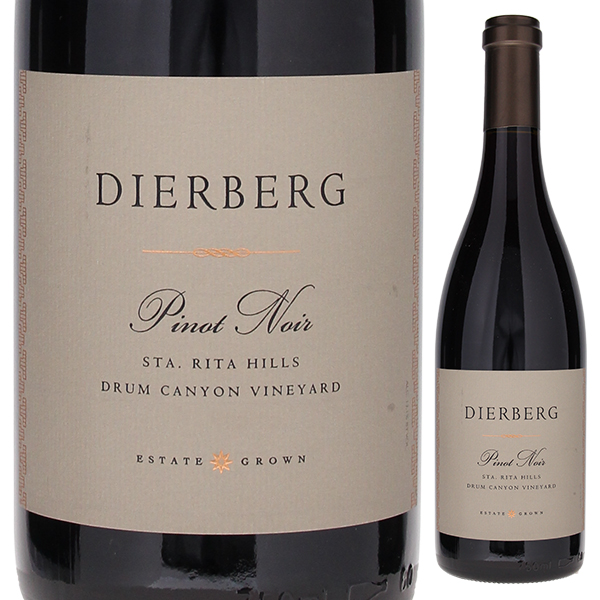 ピノ ノワール サンタ リタ ヒルズ ドラム キャニオン ヴィンヤード  2018 ディアバーグ ヴィンヤード 750ml  [赤]