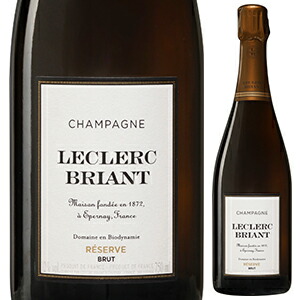 ブリュット レゼルヴ 2021 ルクレール ブリアン 750ml  [発泡白] 自然派