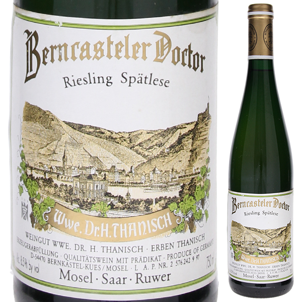 ベルンカステラー ドクター リースリング シュペートレーゼ 1996 ドクター ターニッシュ 750ml  [甘口白]
