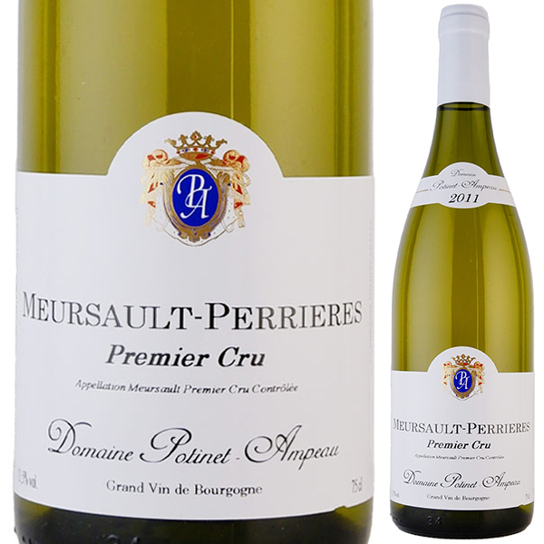 ムルソー プルミエ クリュ ペリエール 2004 ドメーヌ ポティネ アンポー 750ml  [白]