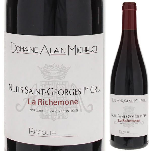 ニュイ サン ジョルジュ プルミエ クリュ ラ リシュモーヌ 2004 ドメーヌ アラン ミシュロ 750ml  [赤]
