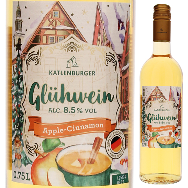 カトレンブルガー アップルシナモン グリューワイン(ホットワイン) NV ドクター ディムース 750ml  [甘口甘味果実酒]