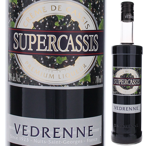 700ml スーパーカシス NV ヴェドレンヌ  [甘口リキュール]