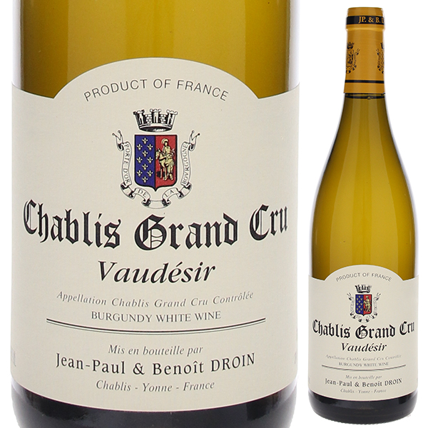 シャブリ グラン クリュ ヴォーデジール 2023 ジャン ポール エ ブノワ ドロワン 750ml  [白]