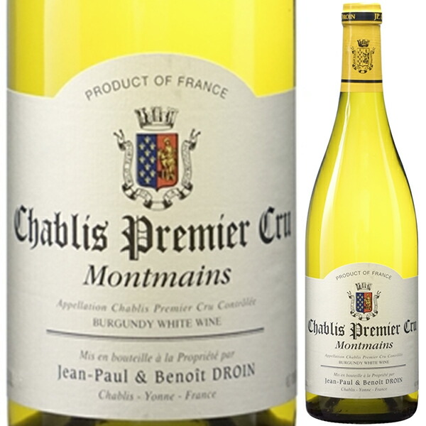 シャブリ プルミエ クリュ モンマン 2024 ジャン ポール エ ブノワ ドロワン 750ml  [白]