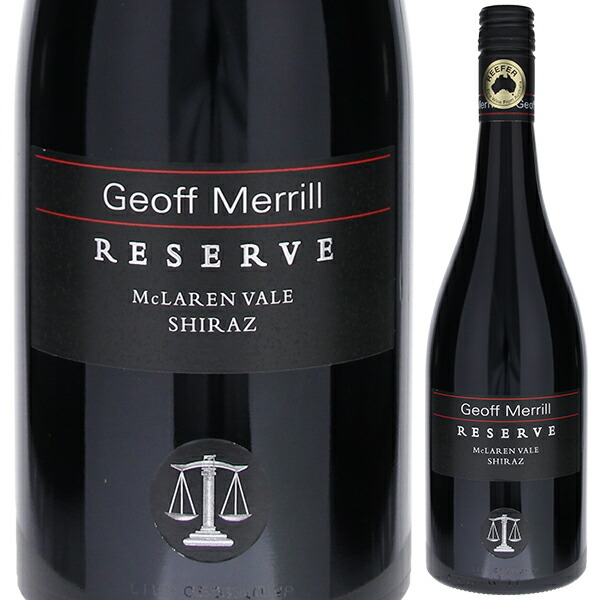 リザーブ シラーズ 2016 ジェフ メリル 750ml  [赤]