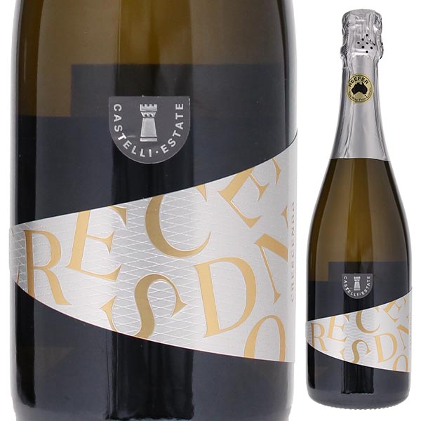 クレッシェンド NV カステリ 750ml  [発泡白]