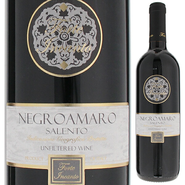 ネグロアマーロ サレント フォルテ インカント 2019 ロッカ デイ モリ 750ml  [赤]
