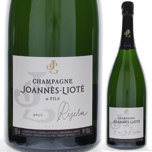 ブリュット レゼルヴ NV ジョアネス リオテ エ フィス 1500ml  [発泡白] [マグナム・大容量]